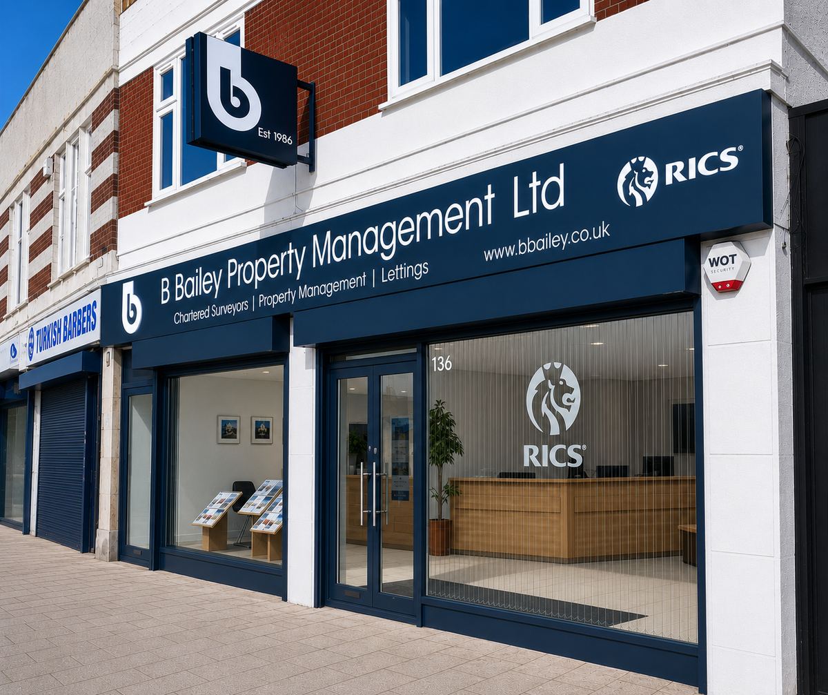 B Bailey property management office on Cranbrook Road